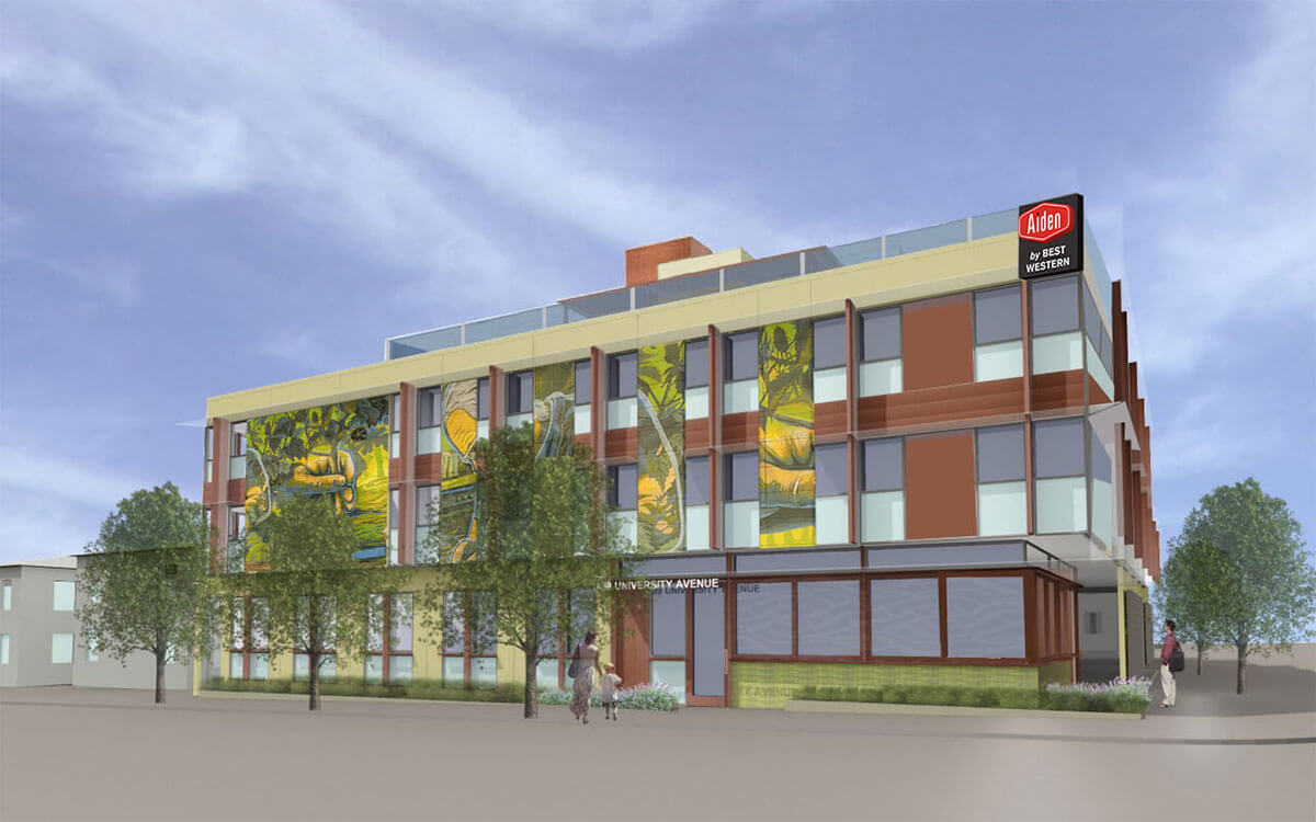 Berkeley, CA after transformation