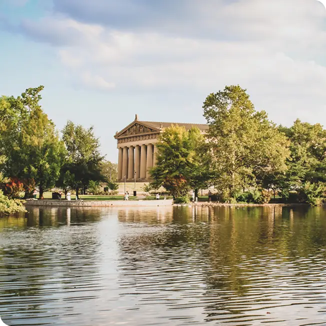 Centennial Park and the Parthenon