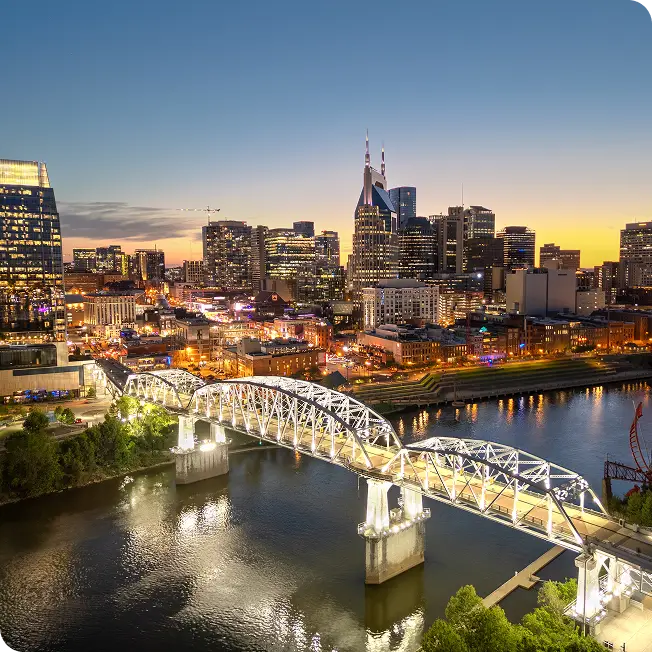 Pedestrian Bridge to Nissan Stadium